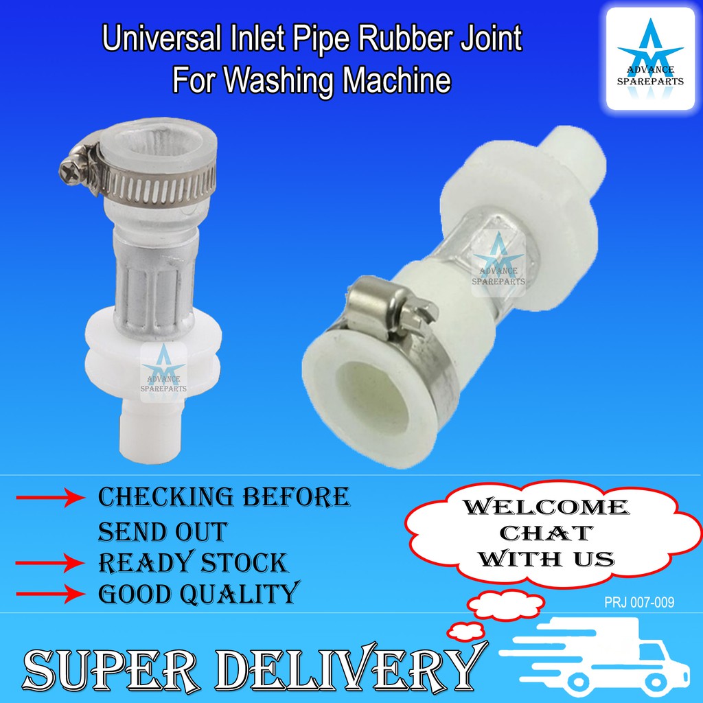 Universal Inlet Hose Connector Pipe Rubber Joint For ...