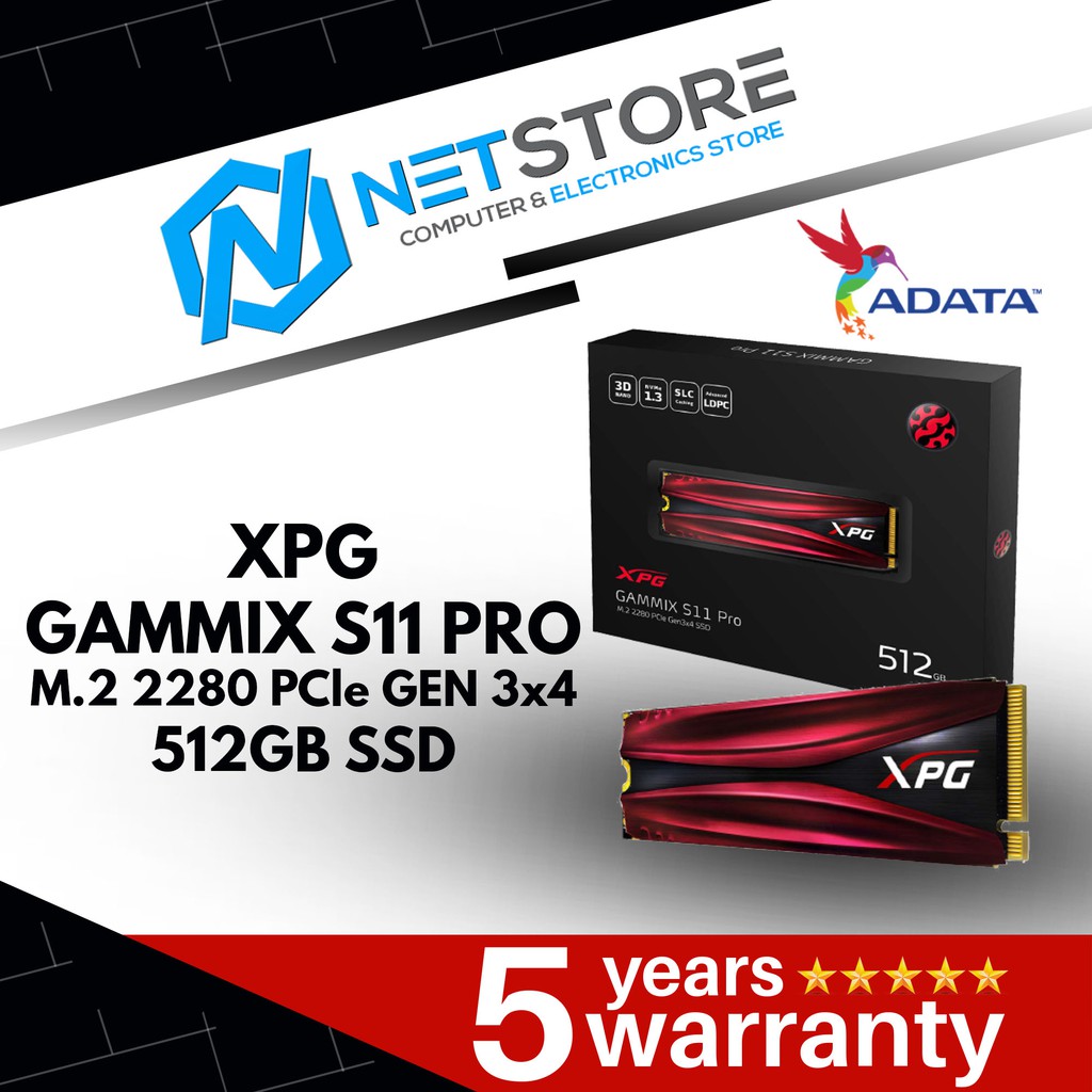 Ssd adata gammix s11 pro 512gb Ssd adata gammix s11 pro 512gb