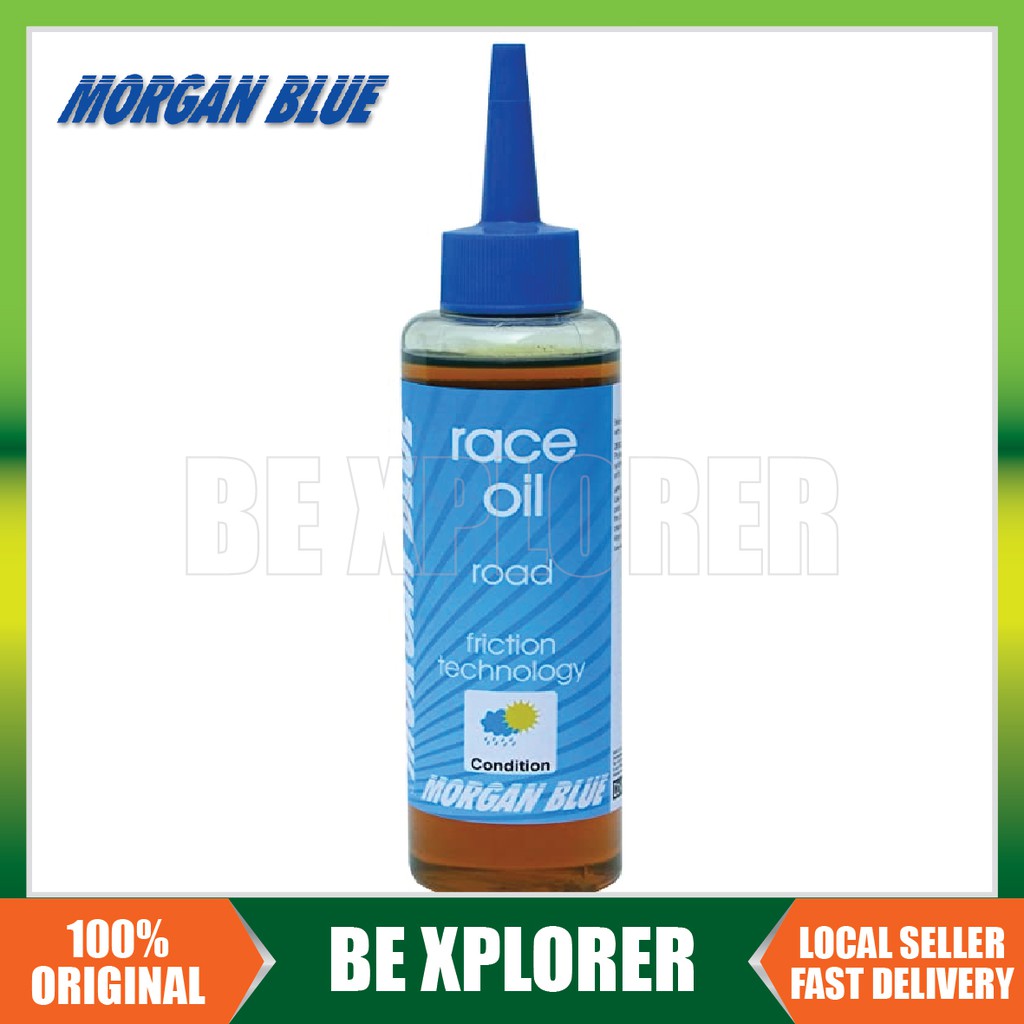 morgan blue race oil road