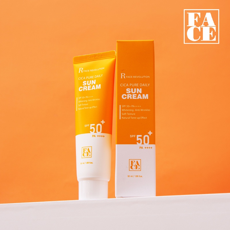 [Face Revolution] Cica Pure Daily Sun Cream 50ml / Korean skincare ...