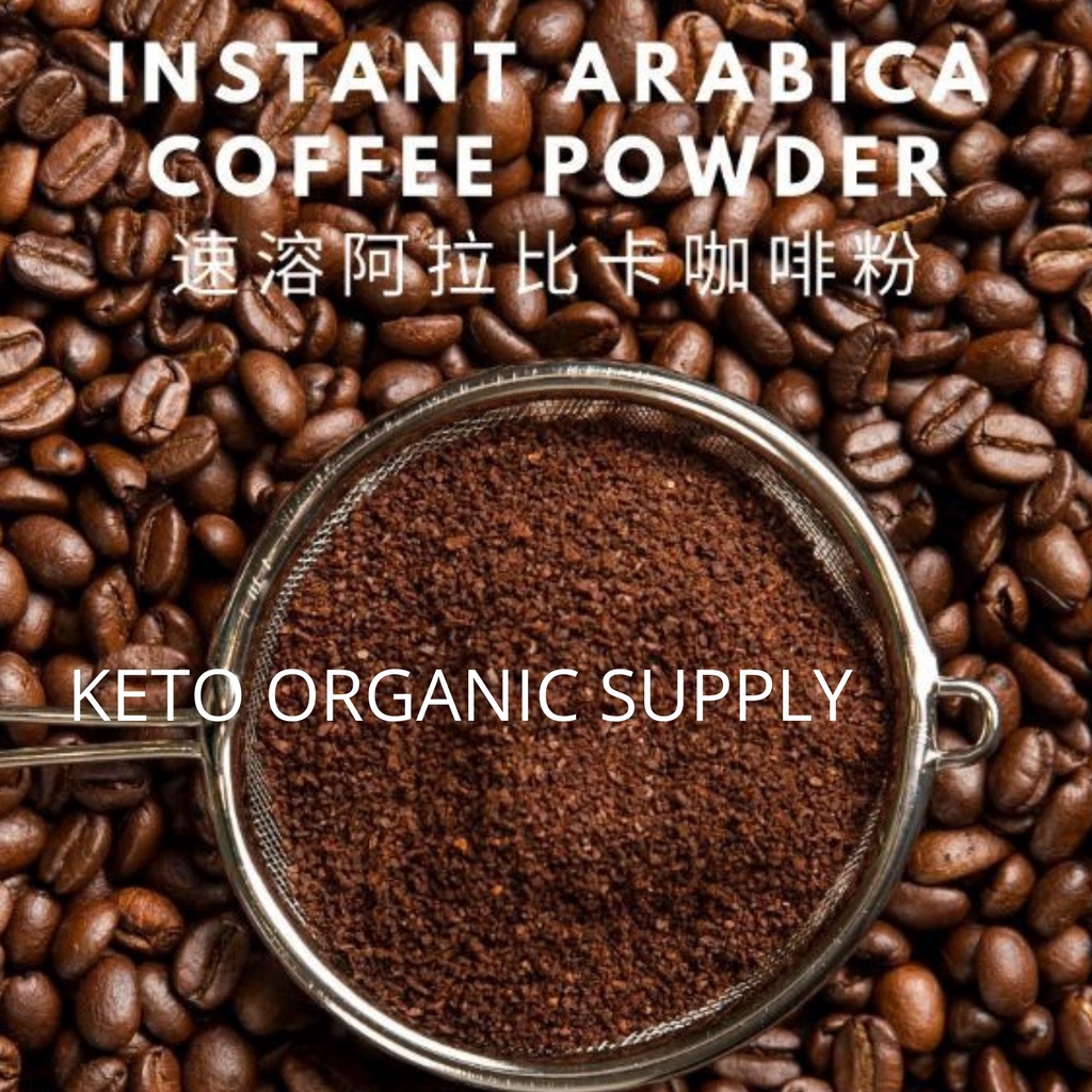 Arabica Coffee powder 速溶 阿拉比卡 咖啡粉 拿铁 British 100% Espresso Americano Water Soluble green tea matcha 绿茶粉 抹茶粉 茶粉 Latte