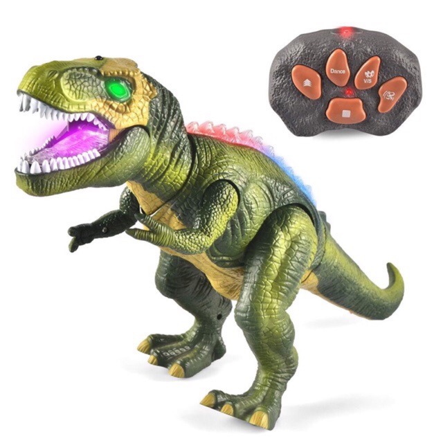 Remote Control Dinosaur Light and Sound function wireless ( Ready Stock ...