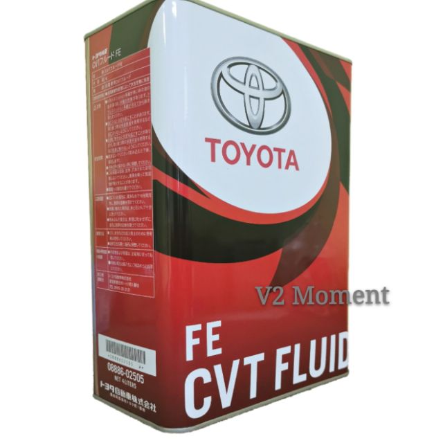 Тойота cvt fluid fe