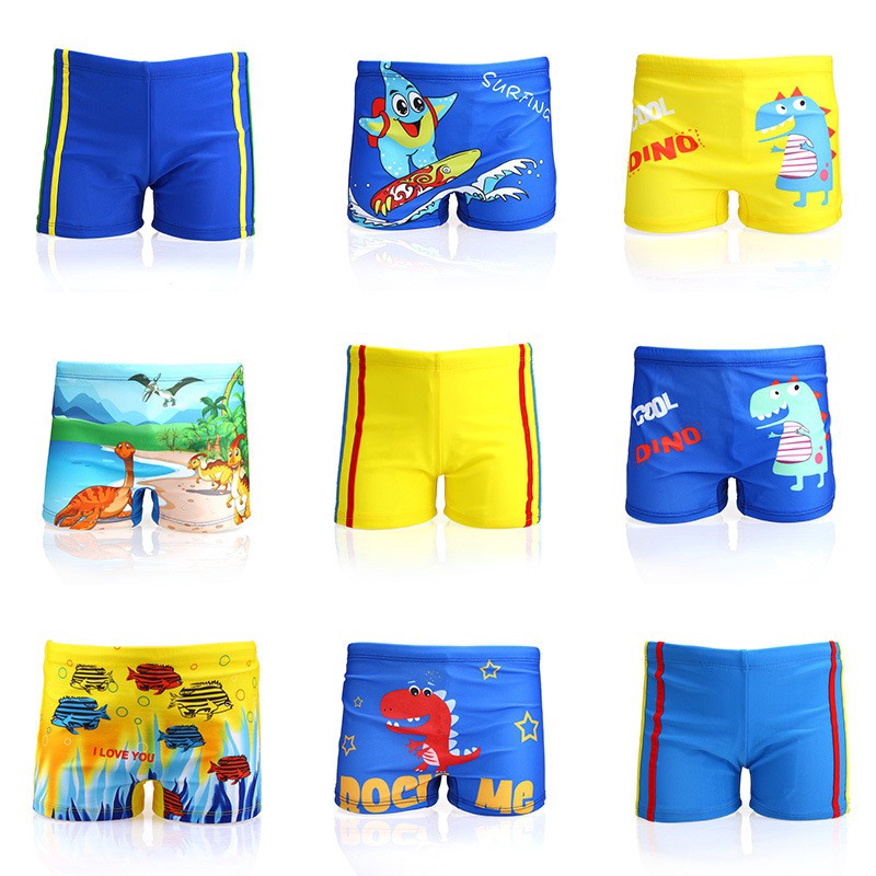 dinosaur swim trunks