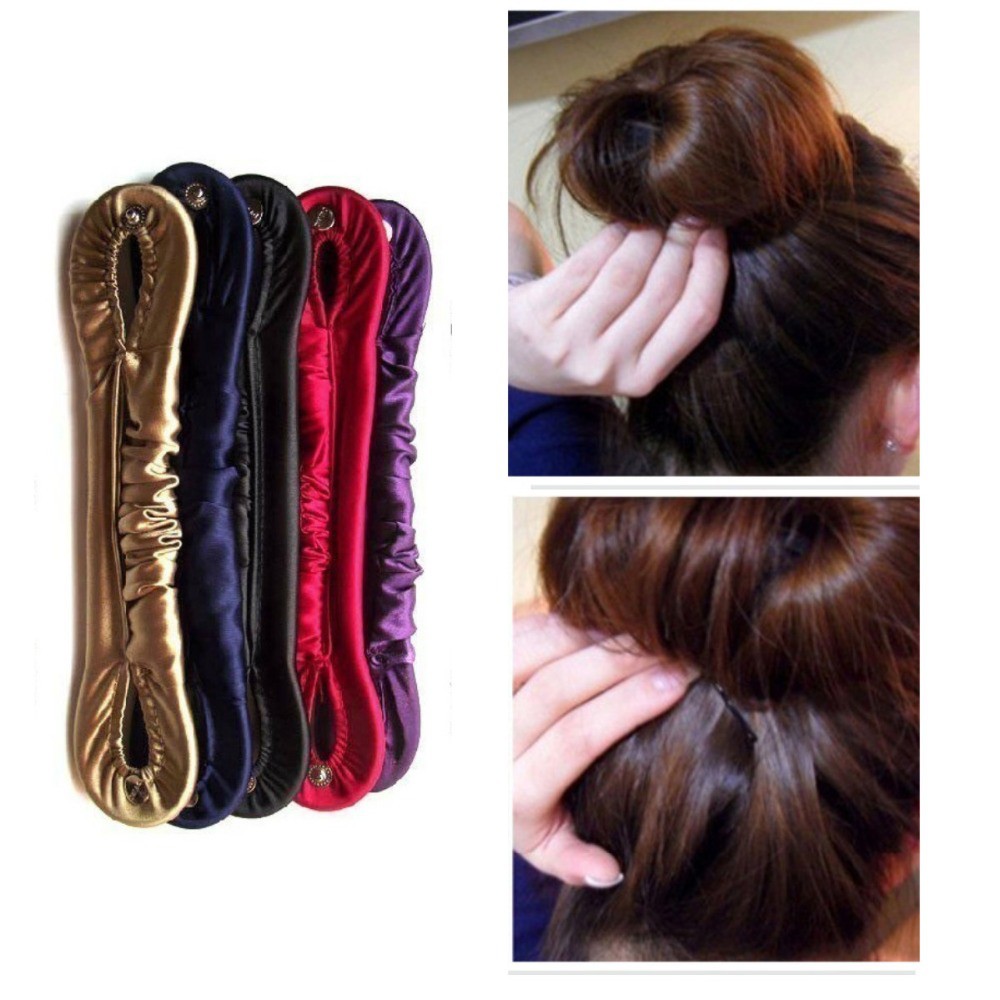 2pcs Set Women Long Short Hair Styling Tools Elegant Magic Style