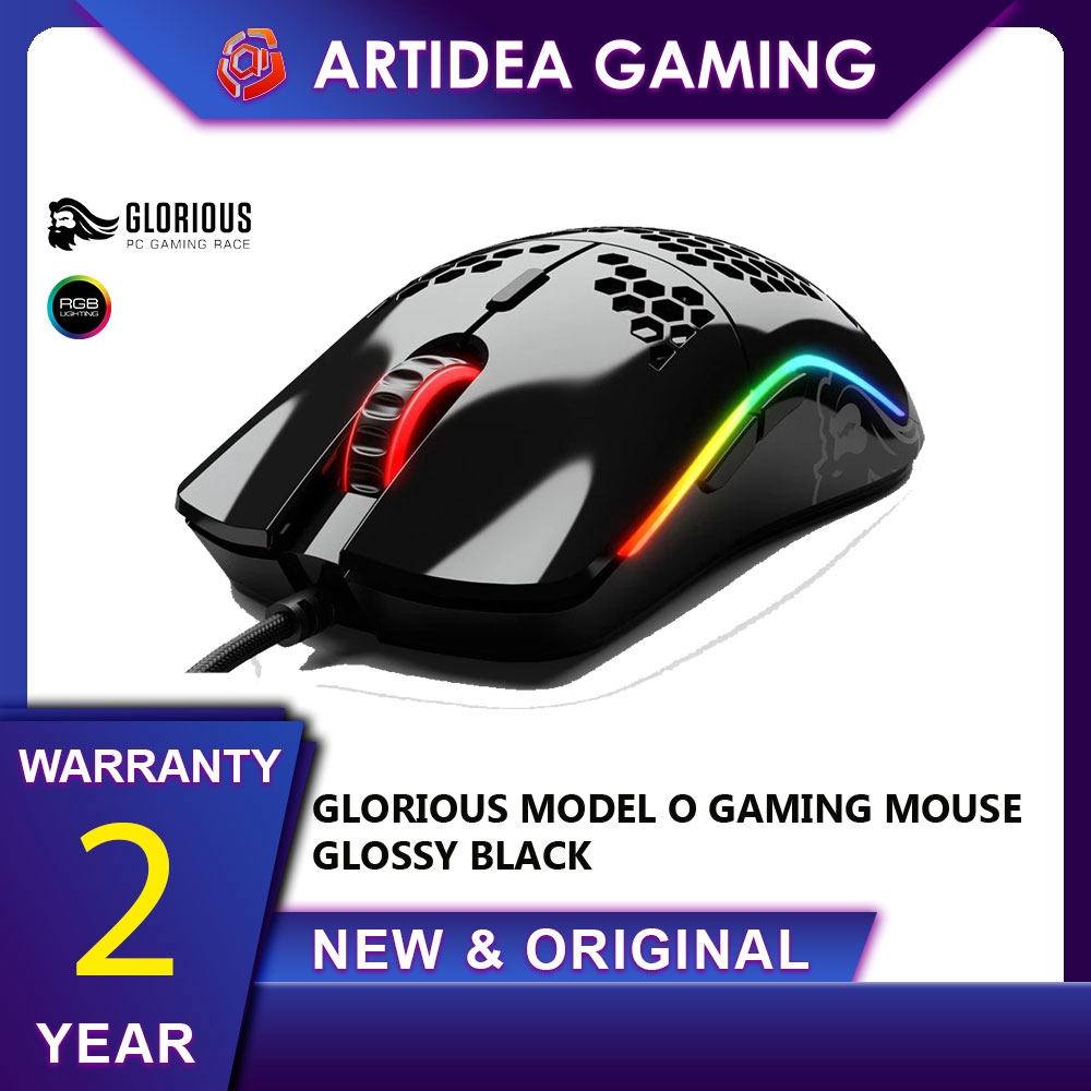 Glorious Model O Gaming Mouse Glossy Black Go Gblack Shopee Malaysia