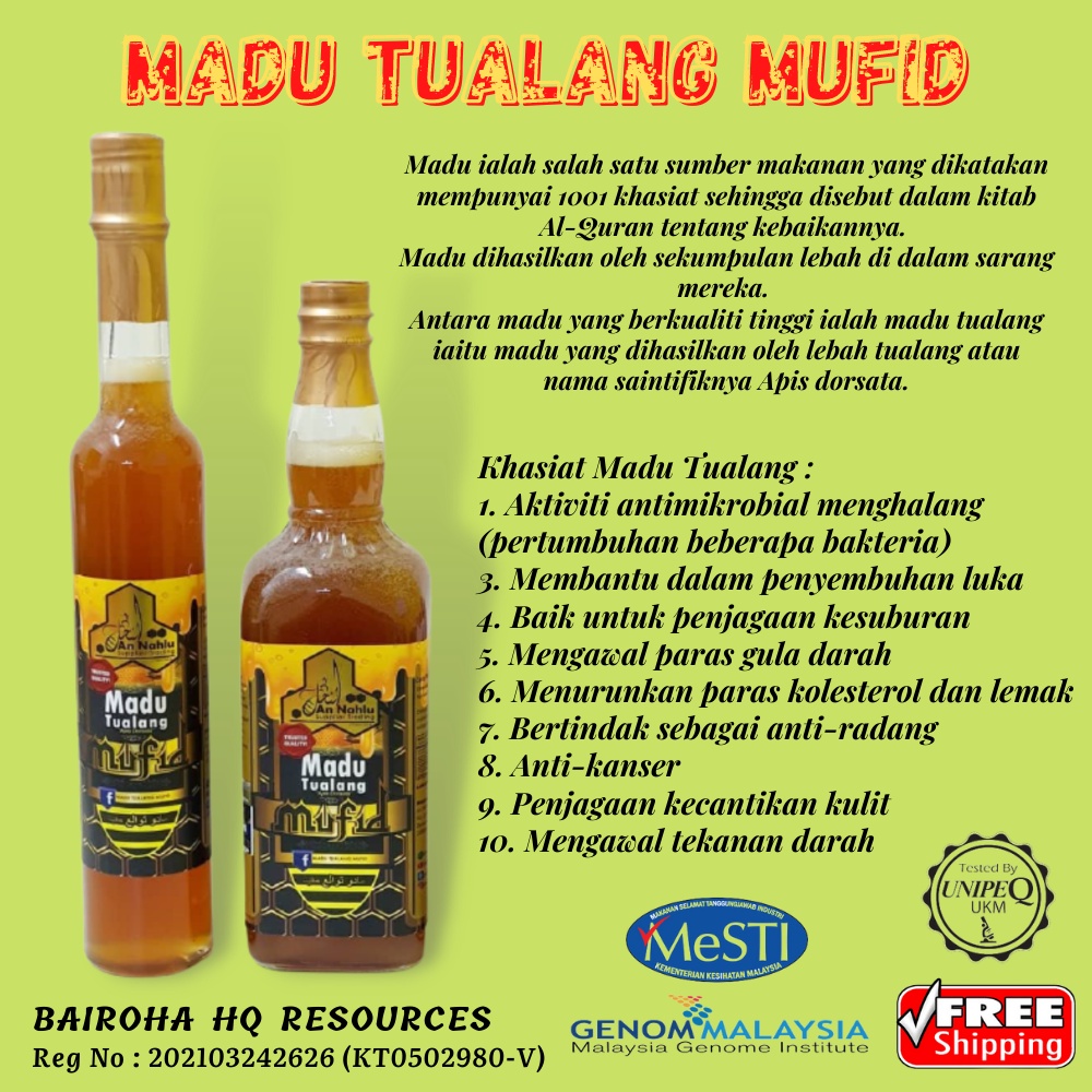 Khasiat madu tualang