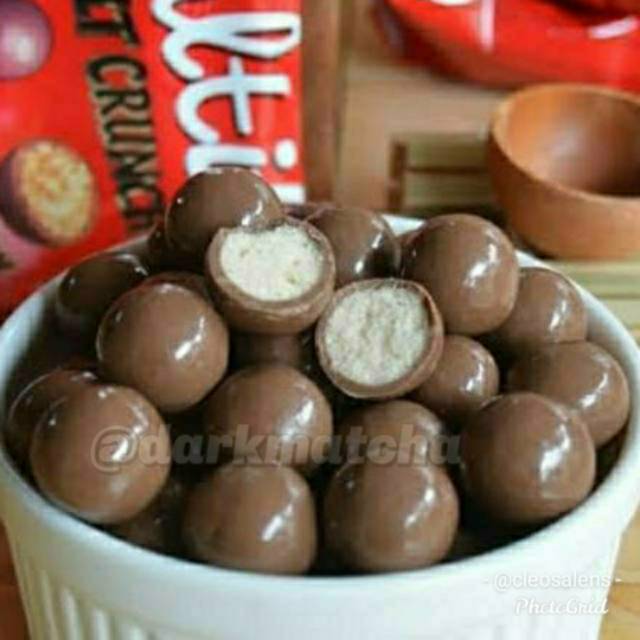 Malteser MALT CRUNCH 100 GR chocolate milk Ball chocolate halal halal
