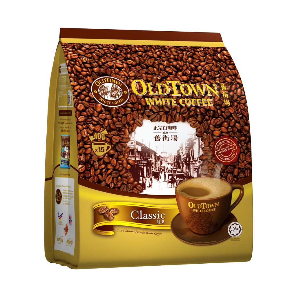 OLDTOWN White Coffee 3in1 Classic 570g (38g x 15 sachets) | Shopee Malaysia