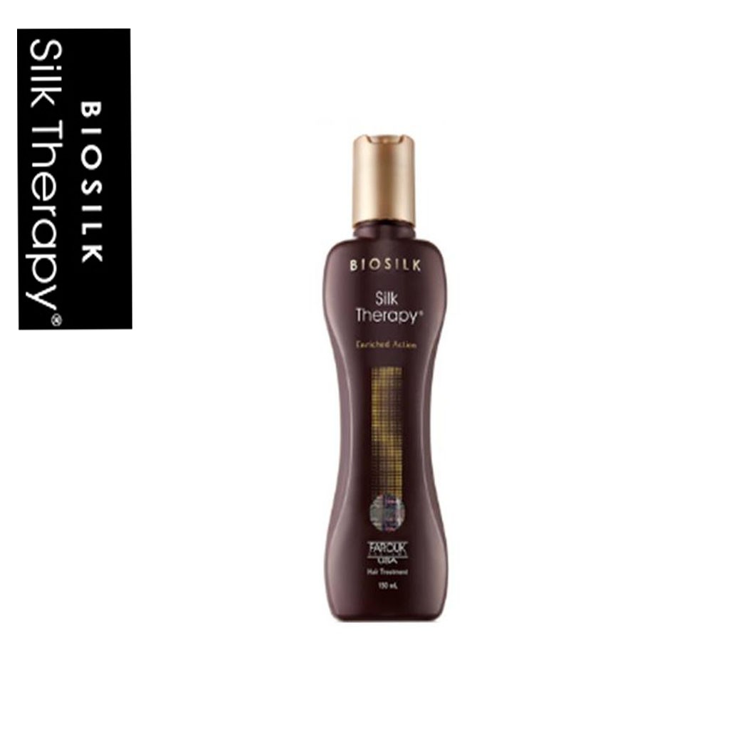 Biosilk Silk Therapy)Silk Therapy Luxury Hair Solution In rich  action/damaged hair essence/K-Beauty | Shopee Malaysia