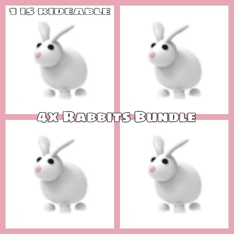 Adopt Me Rabbit 4x Bundle Making Neon (SALE/CHEAP) | Shopee Malaysia