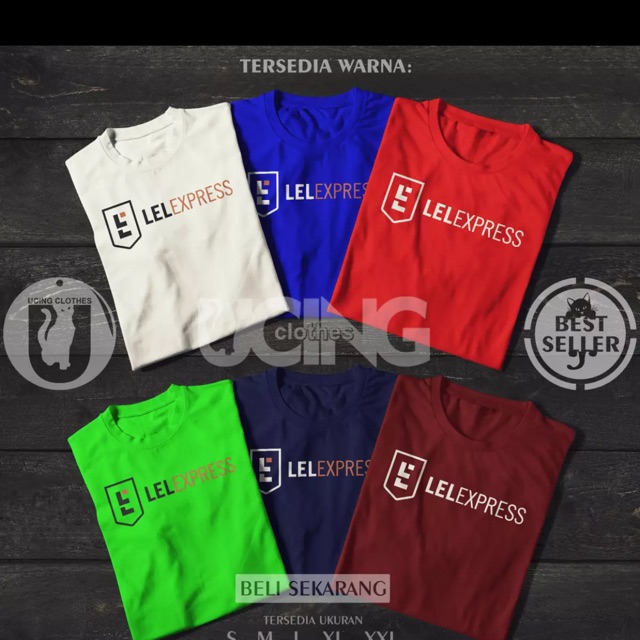 Lel Express Lelexpress Distro T-shirt Tshirt Jasa Send Ready To Take  KAOS  DISTRO LEL EXPRESS LELEXPRESS BAJU TSHIRT JASA KIRIM KURIR