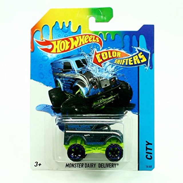 hot wheels delivery monster truck