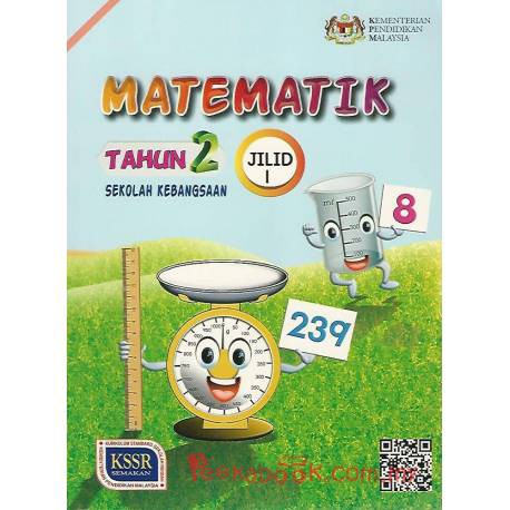 BUKU TEKS TAHUN 2 MATEMATIK JILID 1 | Shopee Malaysia