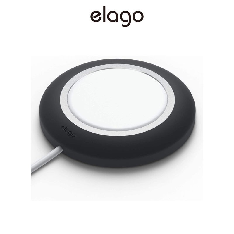 elago MS Charging Pad Compatible with MagSafe Charger - Premium Silicone Pad [Charging Cable Not Included]