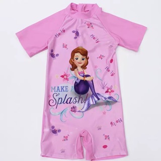  Baju Renang Kanak Kanak  One Piece Kids Swimming Suits Elsa 