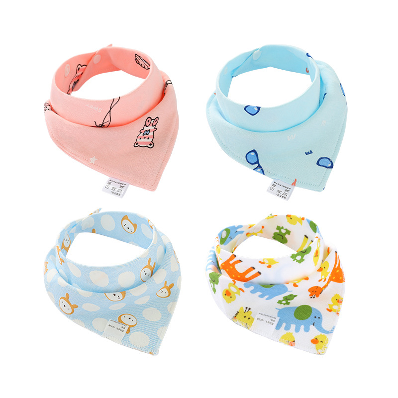 B Baby Baby Triangle Bandana Newborn Saliva Towel Baby Bib Bib Shopee Malaysia