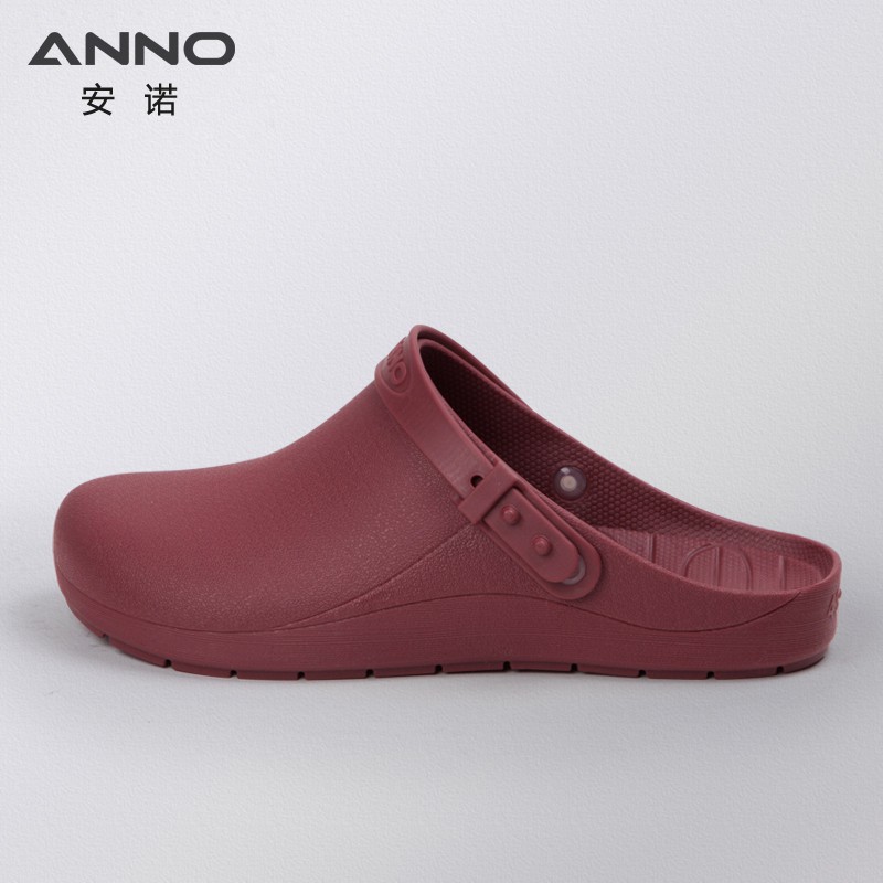 ANNO Medical Doctors Nurses Surgical Shoes with Strap Anti-slip TPE Clogs  Operating Room Lab Slippers Work Flat Shoes | Shopee Malaysia