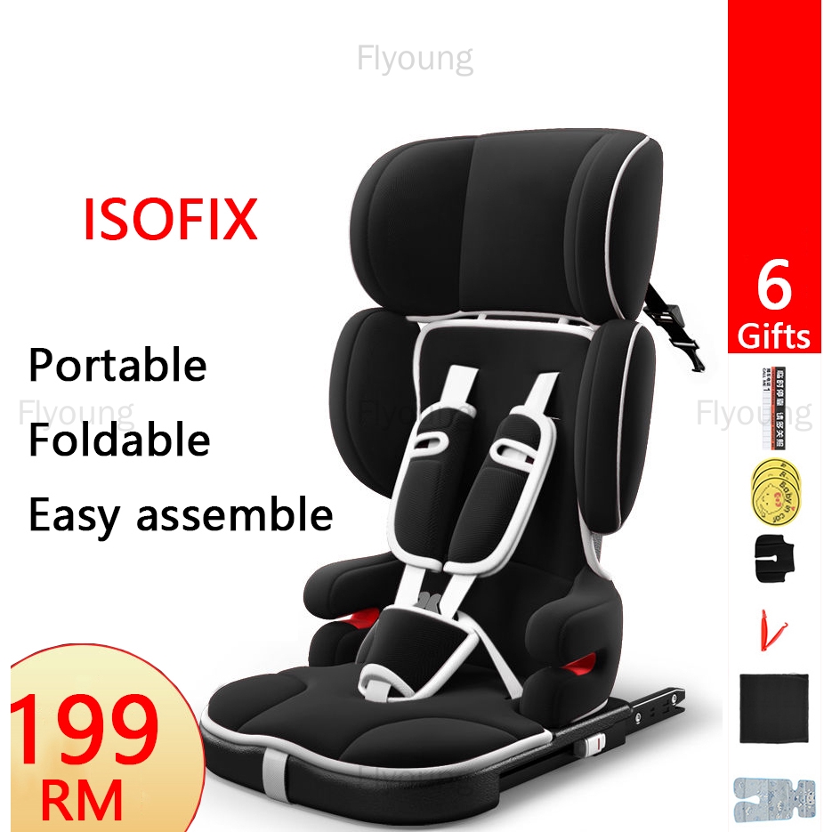 isofix high back booster with harness