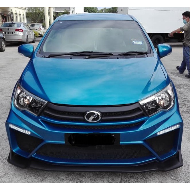 Perodua Bezza GT Front Bumper Bodykit Body Kit Nice Fitting With DRL ...