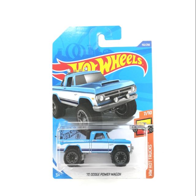 70 dodge power wagon hot wheels