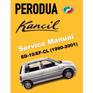 Perodua Kancil Owner Manual Pdf Shopee Malaysia