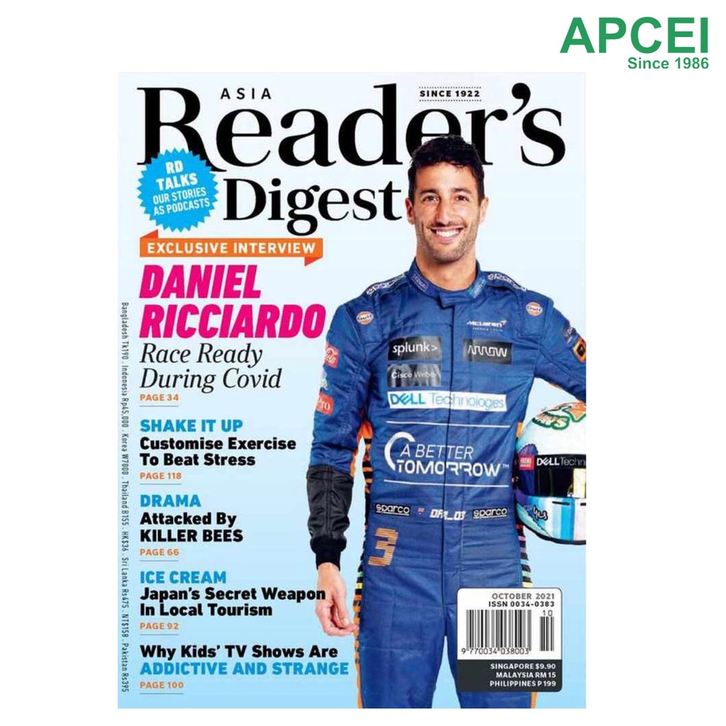 Featured image of Reader's Digest, October 2021 issue