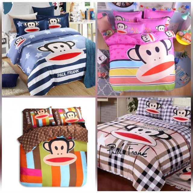 Paul Frank Bedding Set 6pcs Shopee Malaysia