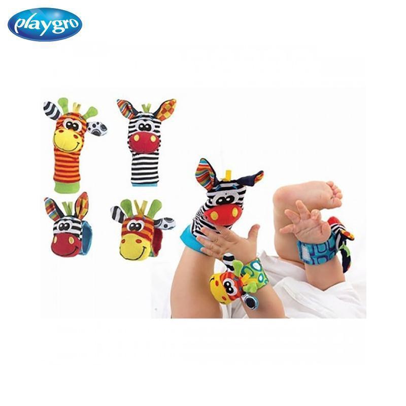 playgro jungle wrist rattle and foot finder