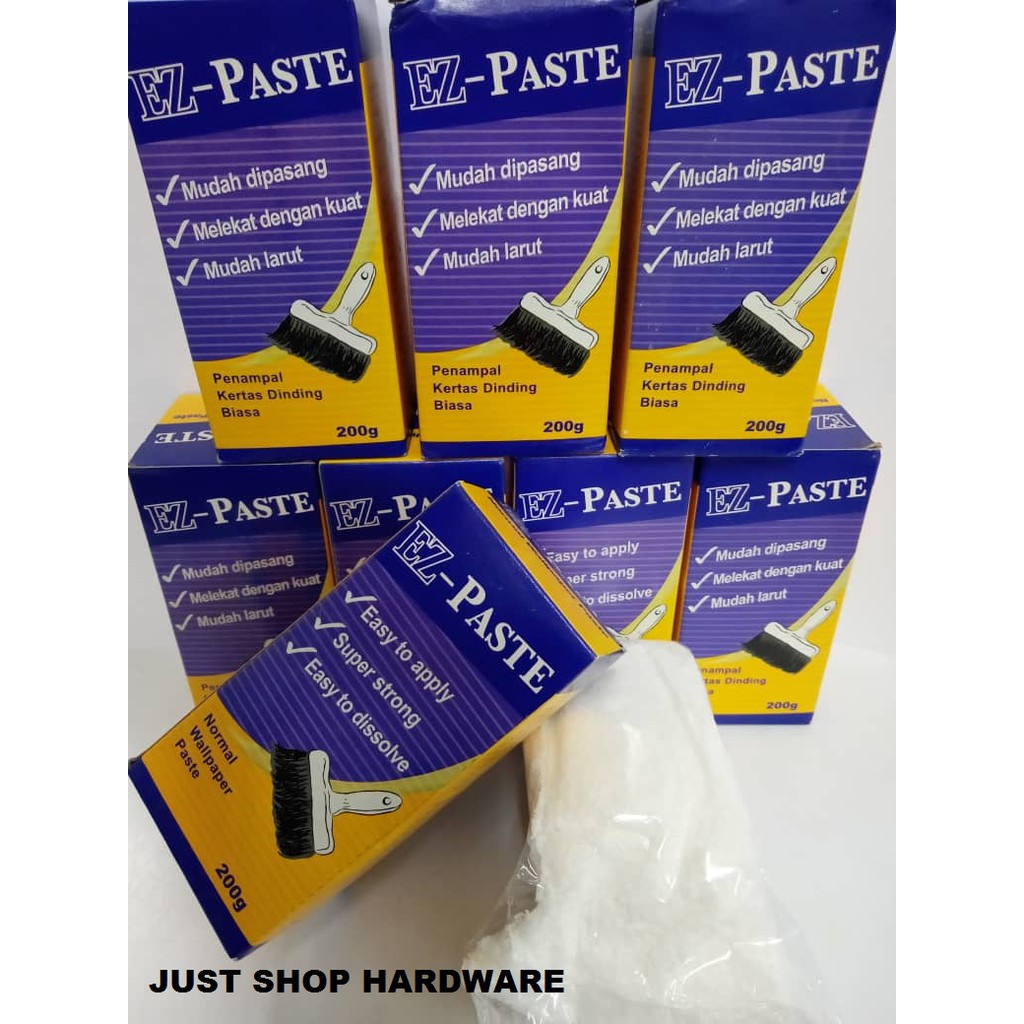EZPASTE wallpaper glue 200g Shopee Malaysia