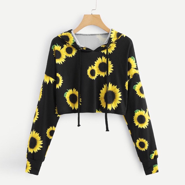 sunflower sleeve hoodie