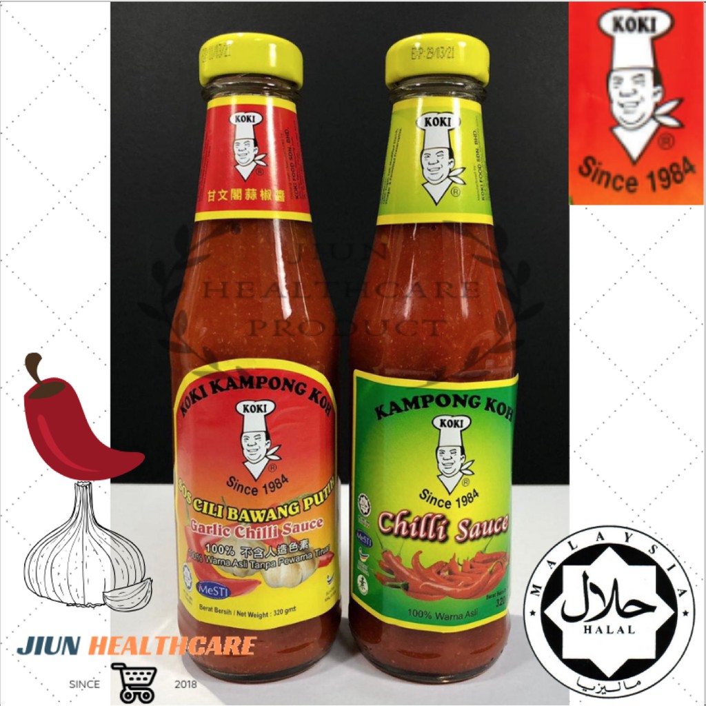 Koki Kampong Koh/Kg.Koh Garlic/Chili Sauce [320gm] Shopee Malaysia