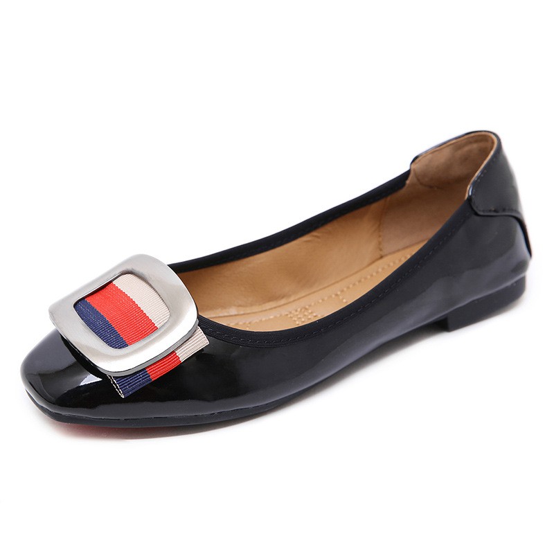 Skoex Women S Casual Flats Shoes Comfort Walking Ballerina Slip On