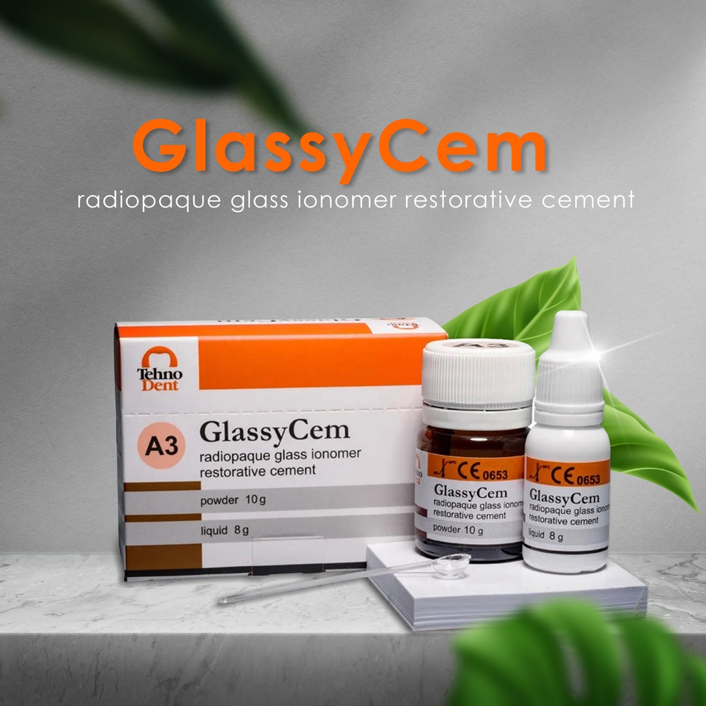 GlassyCem radiopaque glass ionomer restorative cement | Shopee Malaysia