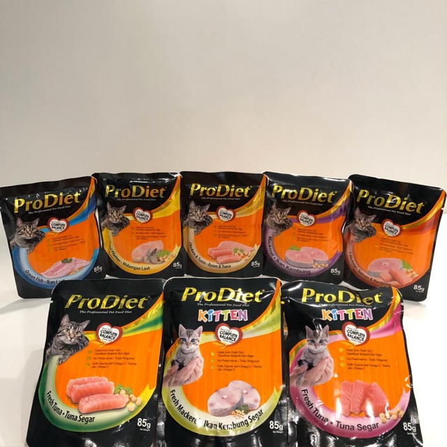 Prodiet Pouch Wet Food (Cat) 85G | Shopee Malaysia