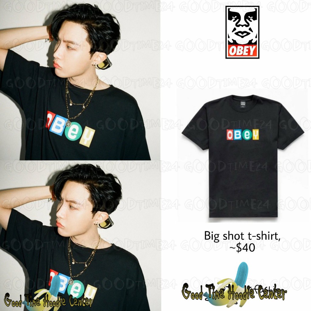 Bts Dynamite J Hope Obey T Shirt Shopee Malaysia