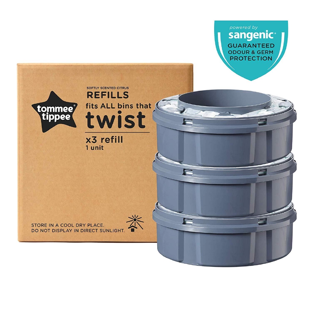 tommee tippee twist & click advanced nappy disposal system
