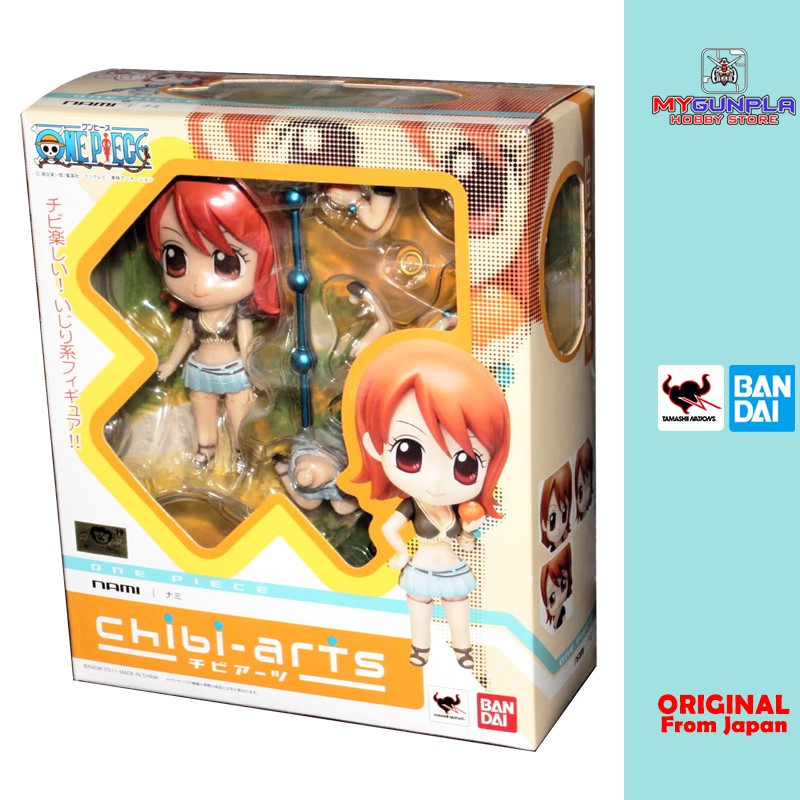 One Piece Chibi Arts Nami Bandai Action Figure One Piece Prashantelectricco Collectables