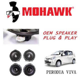 MOHAWK Plug & Play Front & Rear OEM Speaker For PROTON Blm  MOHAWK Plug & Play Front & Rear OEM Speaker For PROTON Blm