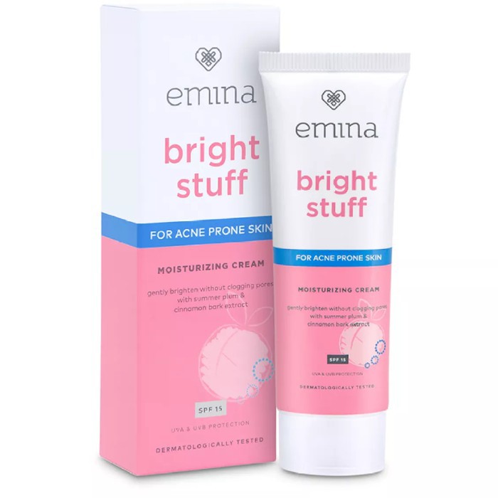 moisturizer emina bright stuff for acne prone skin