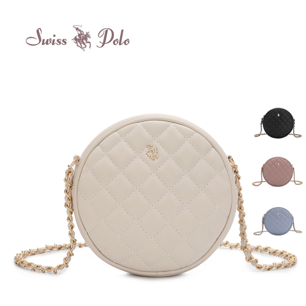 SWISS POLO LADIES CHAIN SLING BAG HFG 225 MULTI COLOUR Shopee Malaysia