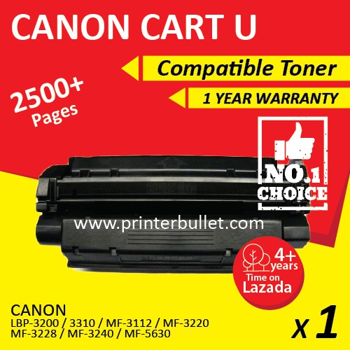 Compatible Canon Cartridge U Black Toner Cartridge For Lbp 3200 3110 Mf3112 Shopee Malaysia