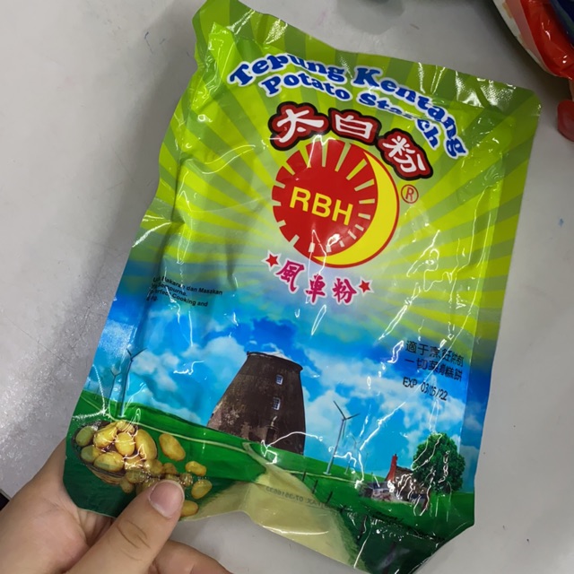Tepung Kentang Potato Starch 太白粉风车粉400g Shopee Malaysia