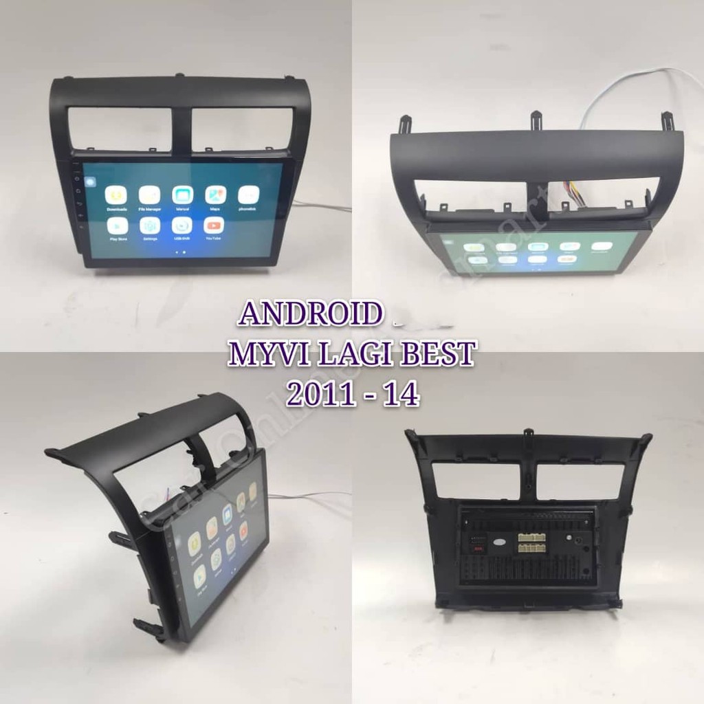 Perodua Myvi Car Android 8 1 Player 1gb 16gb Gps Aux Usb Bluetooth Tv Mlink Shopee Malaysia