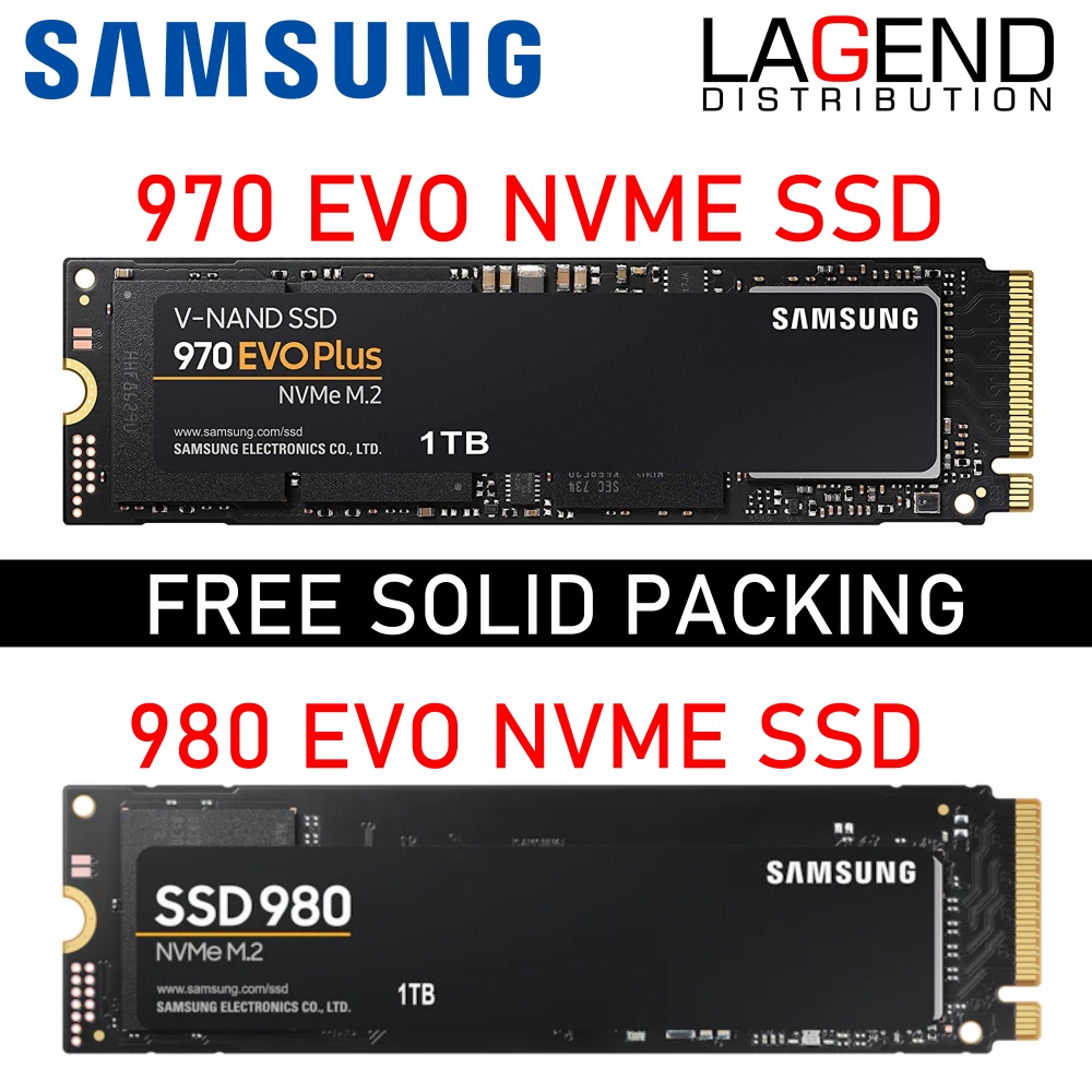 samsung ssd 970 vs 980