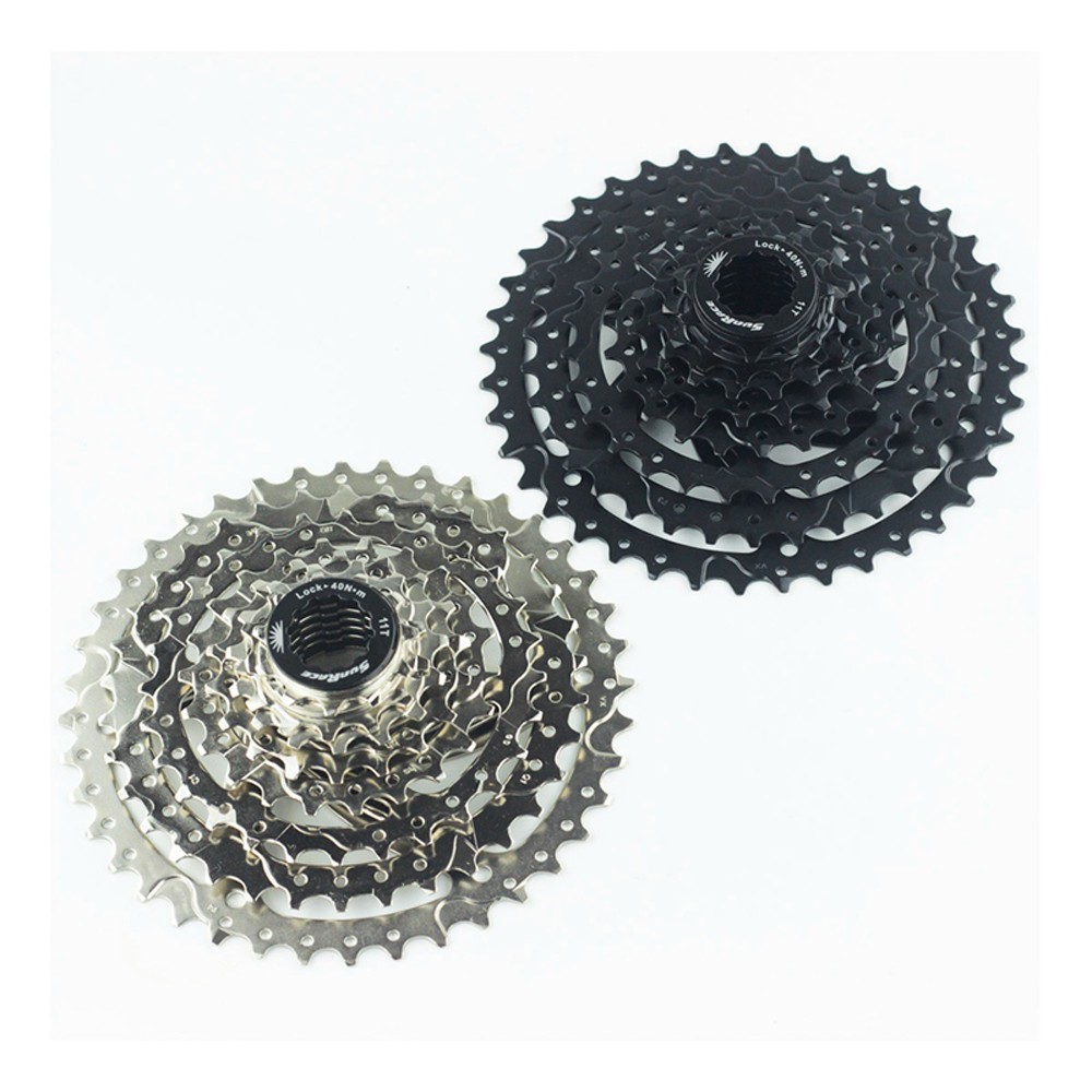 SunRace 8 Speed 11-40T Cogs MTB Bike Cassette Wide Ratio fit Shimano SRAM CSM680