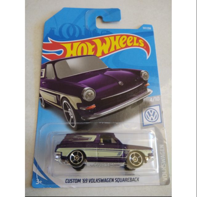 custom 69 volkswagen squareback hot wheels