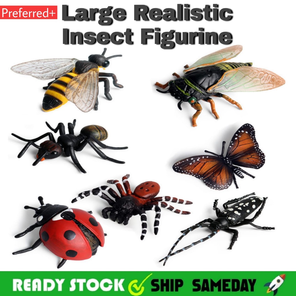 Extra Large Bugs Model Serangga Mainan Besar Big Insect Toys Early ...