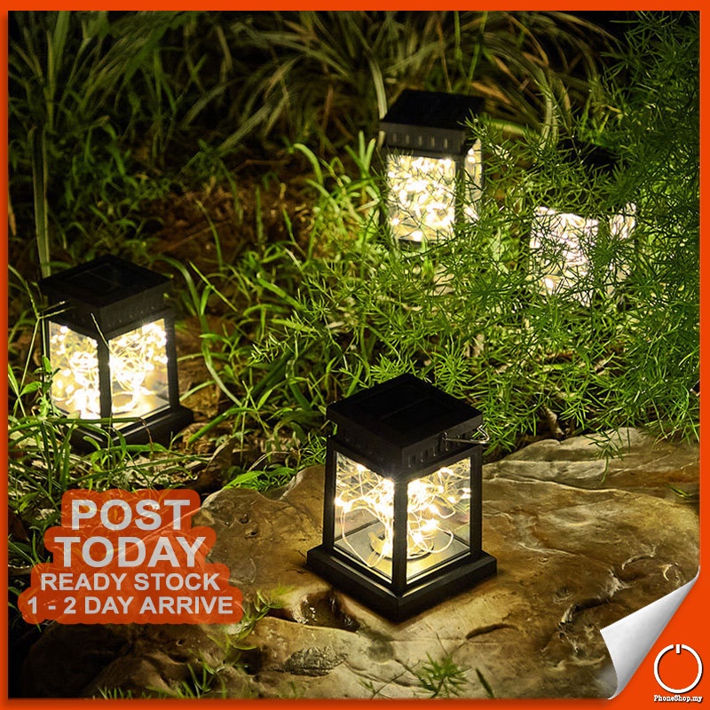 Solar Star Palace Lantern LED Light IP65 Waterproof Outdoor Atmosphere Star Lights Night Lamp Lampu Taman