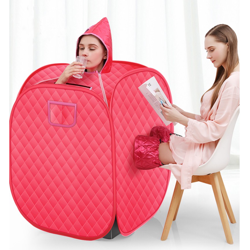 Portable Steam Sauna, Steaming Box Health eco-Friendly 2L Steamer SPA Room Tent Box without Steamer for Detox & Weight Loss